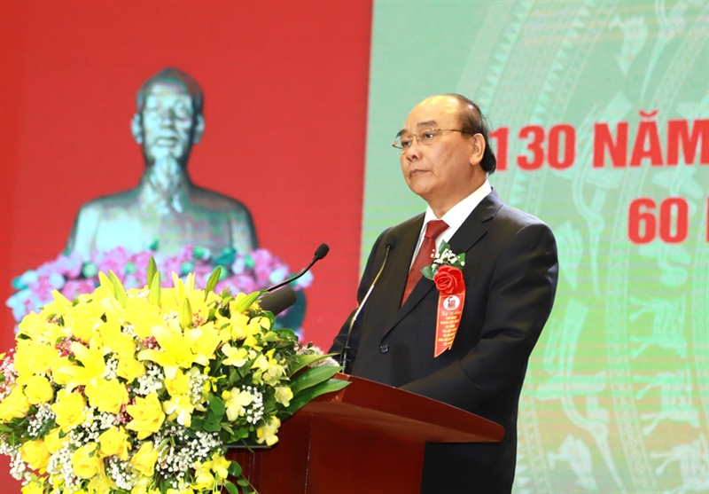  Chủ tịch nước Nguyễn Xuân Phúc dự Lễ kỷ niệm 130 năm Ngày thành lập tỉnh Hà Giang - Ảnh 2.