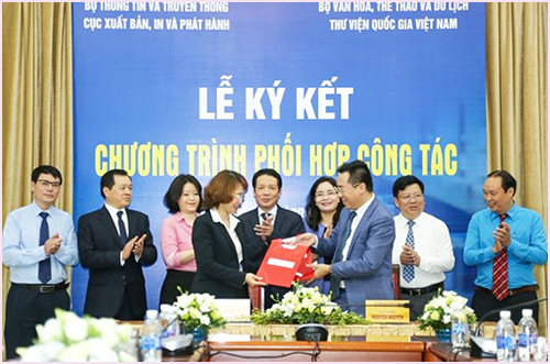 Ký kết Chương trình phối hợp công tác giữa Cục Xuất bản, In và Phát hành và Thư viện Quốc gia Việt Nam - Ảnh 2.