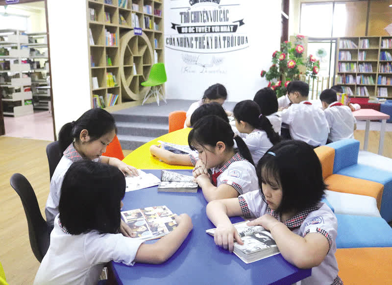 Bắc Ninh: Hướng con trẻ sớm có tình yêu với sách - Ảnh 1.