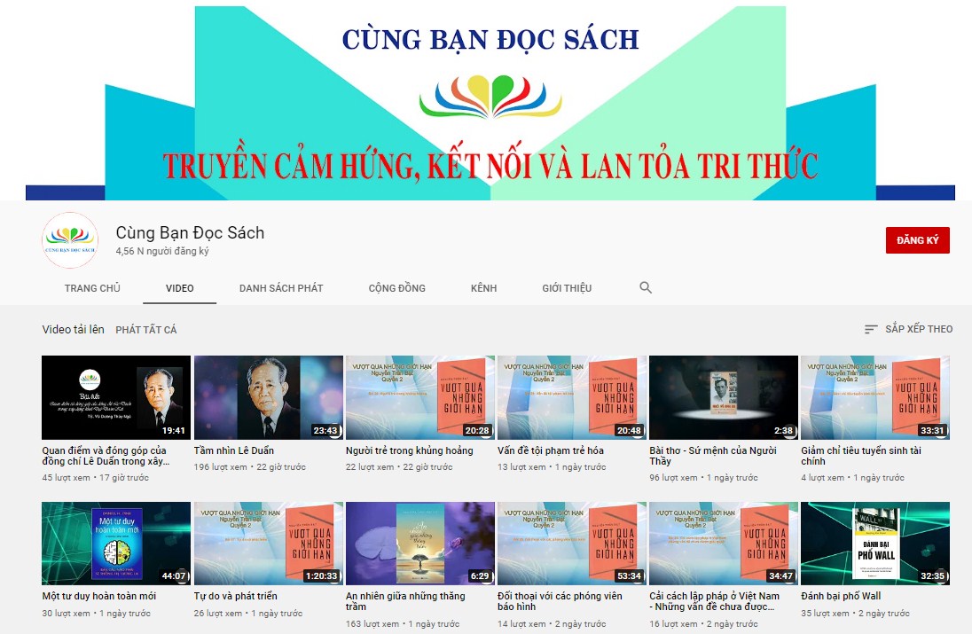 Kênh &quot;Cùng bạn đọc sách&quot;:  Một năm hình thành và lan tỏa - Ảnh 1.