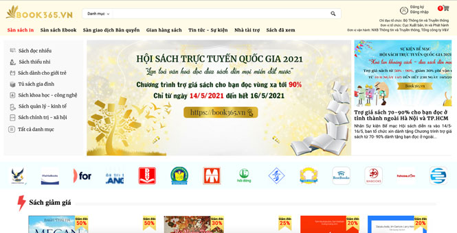 Hội sách trực tuyến quốc gia 2021 đã đưa 40.000 cuốn sách tới bạn đọc - Ảnh 1.