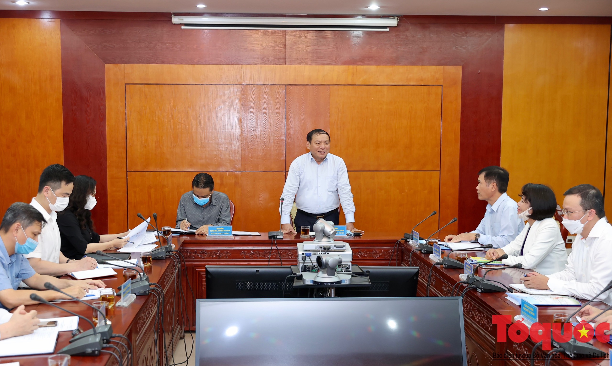 Bộ trưởng Nguyễn Văn Hùng: &quot;Không cho phép xảy ra tình trạng tham ô, tham nhũng trong quá trình triển khai xây dựng các công trình chuẩn bị cho SEA Games&quot; - Ảnh 3.