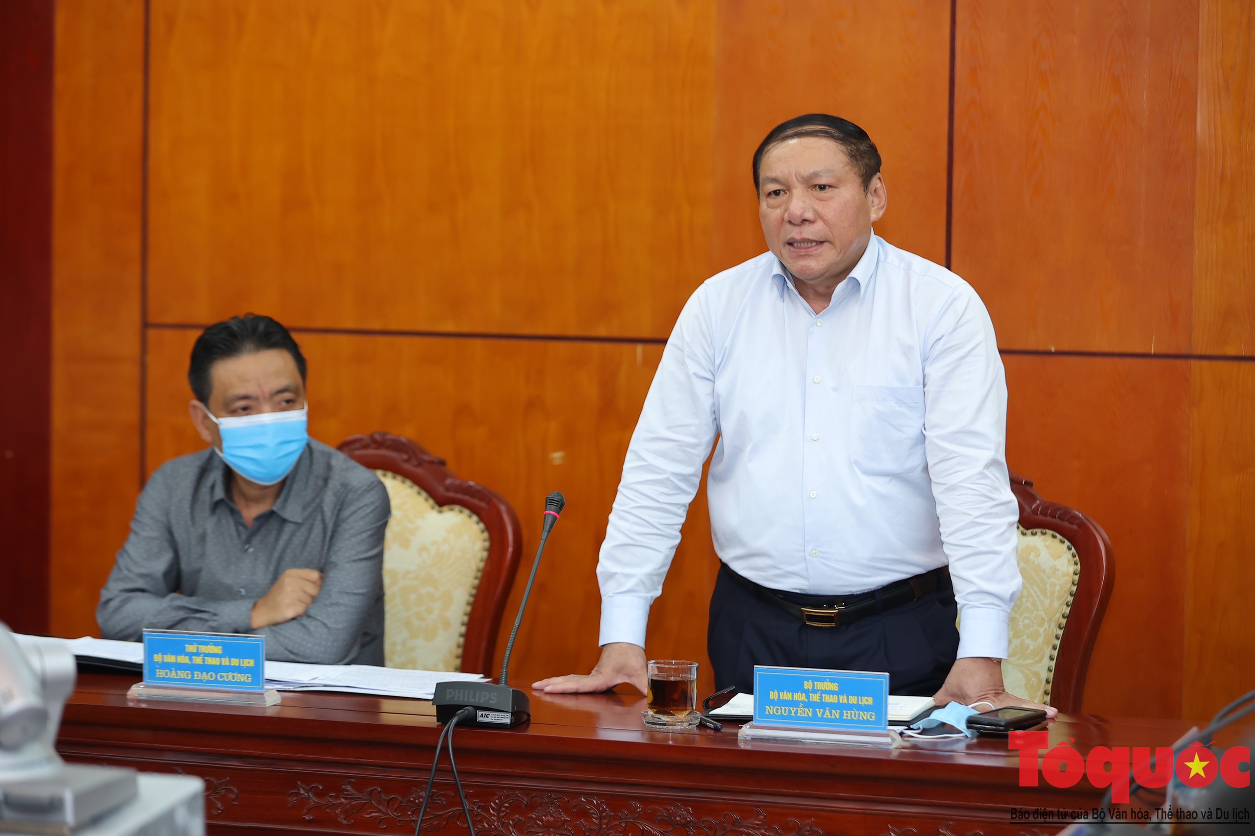 Bộ trưởng Nguyễn Văn Hùng: &quot;Không cho phép xảy ra tình trạng tham ô, tham nhũng trong quá trình triển khai xây dựng các công trình chuẩn bị cho SEA Games&quot; - Ảnh 1.