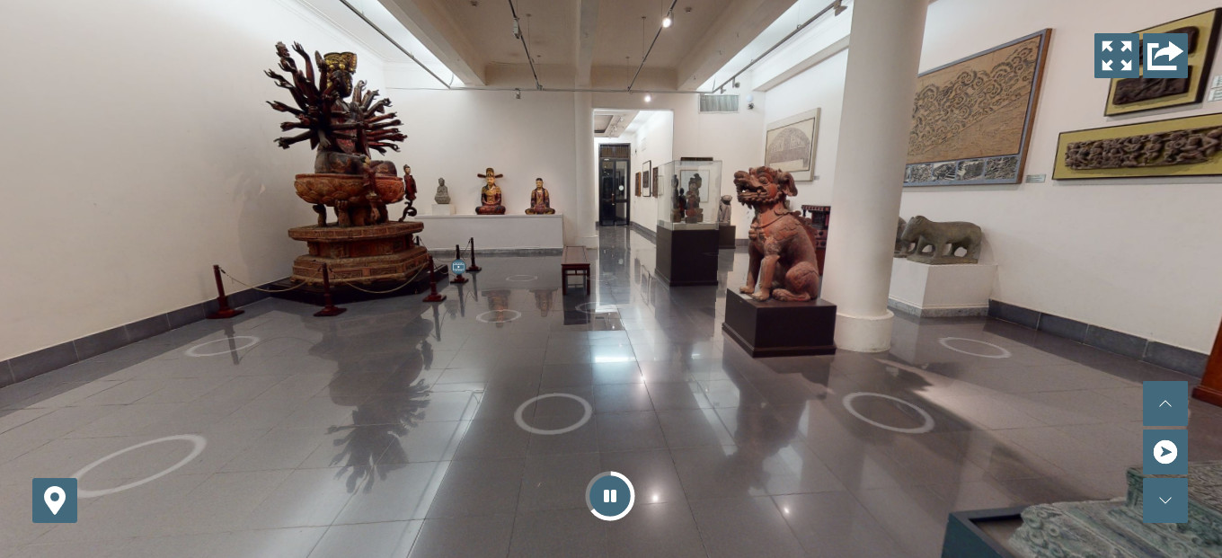 Bảo tàng Mỹ thuật Việt Nam ra mắt công nghệ tham quan trực tuyến 3D Tour  - Ảnh 3.
