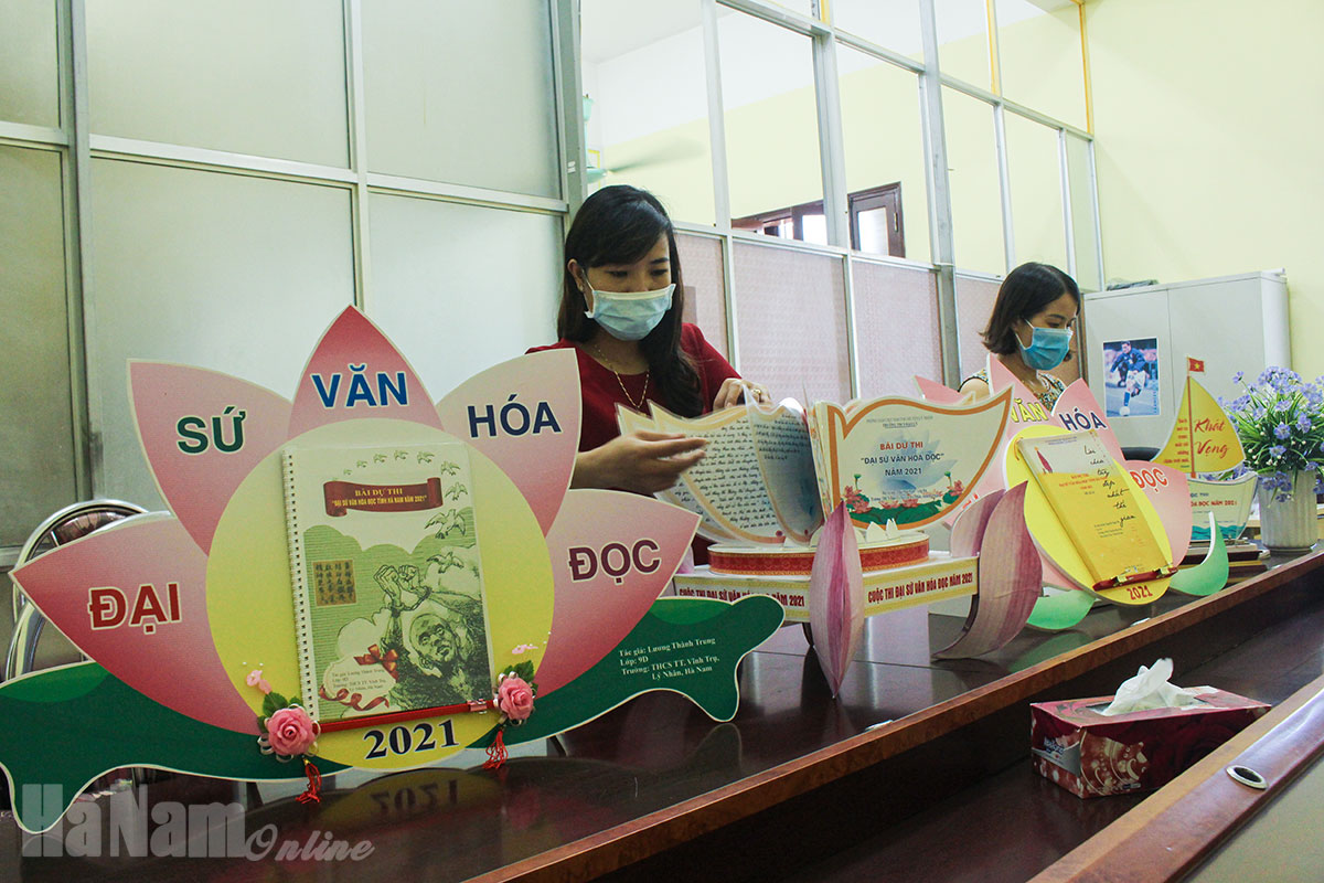 Gần 75.500 bài tham dự cuộc thi Đại sứ văn hóa đọc tỉnh Hà Nam năm 2021 - Ảnh 2.