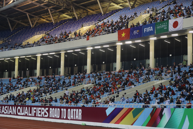 Bộ VHTTDL đề nghị đón 50% lượng khán giả vào  sân trận tuyển Việt Nam gặp tuyển Trung Quốc - Ảnh 1.