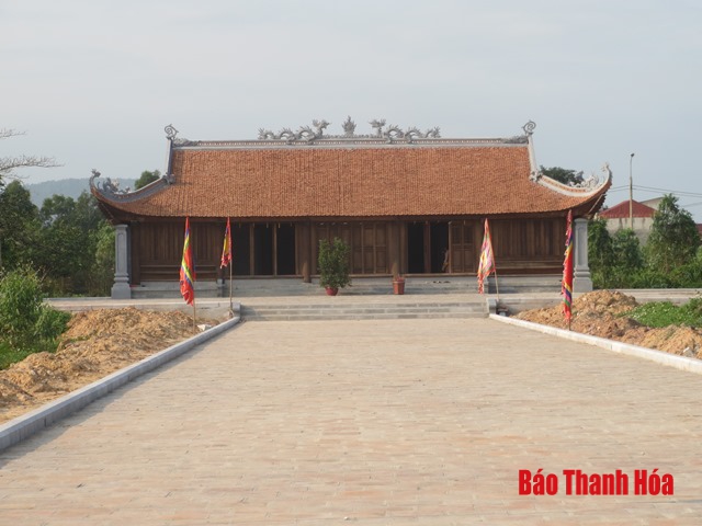 Thanh Hóa: Công nhận điểm du lịch Di tích lịch sử đền Đào Duy Từ - Ảnh 1.