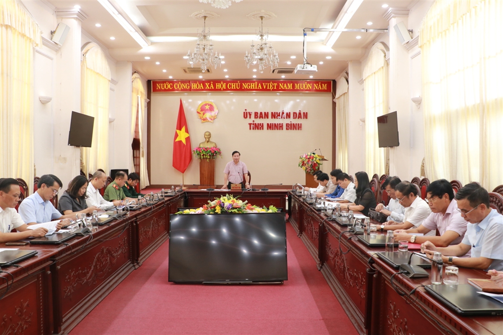Hội nghị rà soát, triển khai Kế hoạch tổ chức “Festival Tràng An kết nối di sản - Ninh Bình năm 2022” - Ảnh 1.