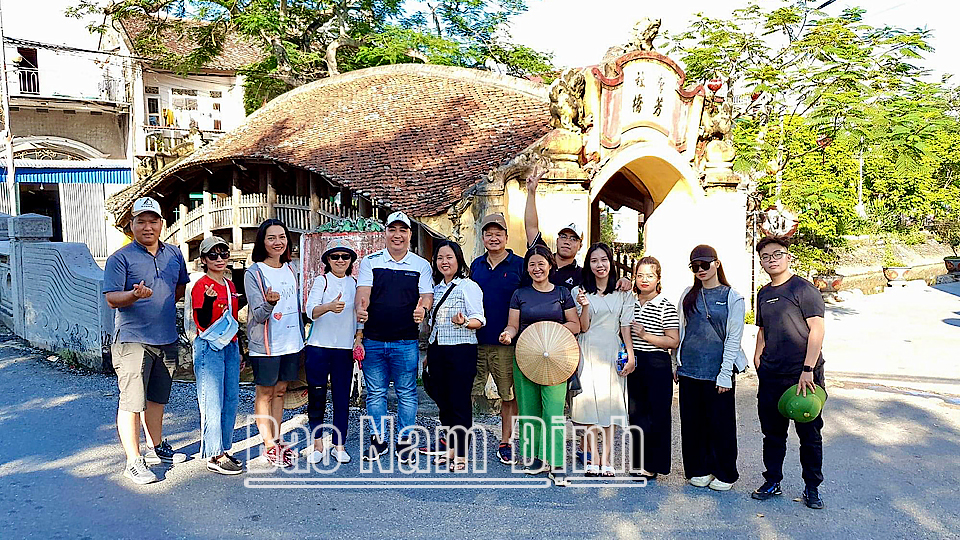 Nam Định: Phát huy vai trò công tác quản lý trong phát triển du lịch - Ảnh 1.