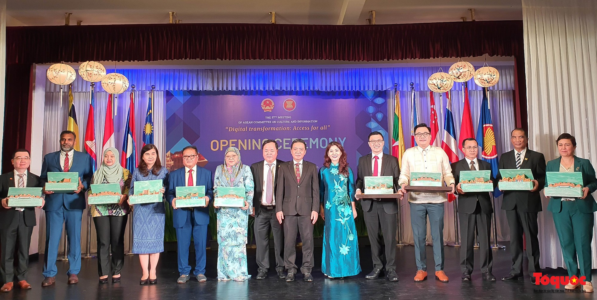 Khai mạc Hội nghị lần thứ 57 Ủy ban Văn hóa-Thông tin ASEAN - Ảnh 5.
