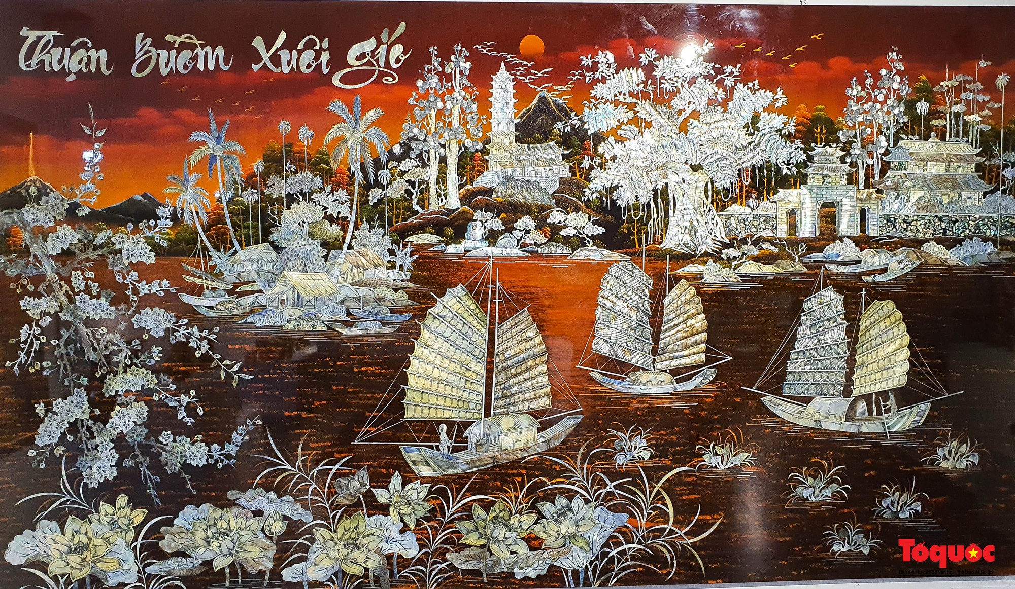Thứ trưởng Tạ Quang Đông dự triển lãm “Sản phẩm sơn mài Việt Nam” - Ảnh 5.