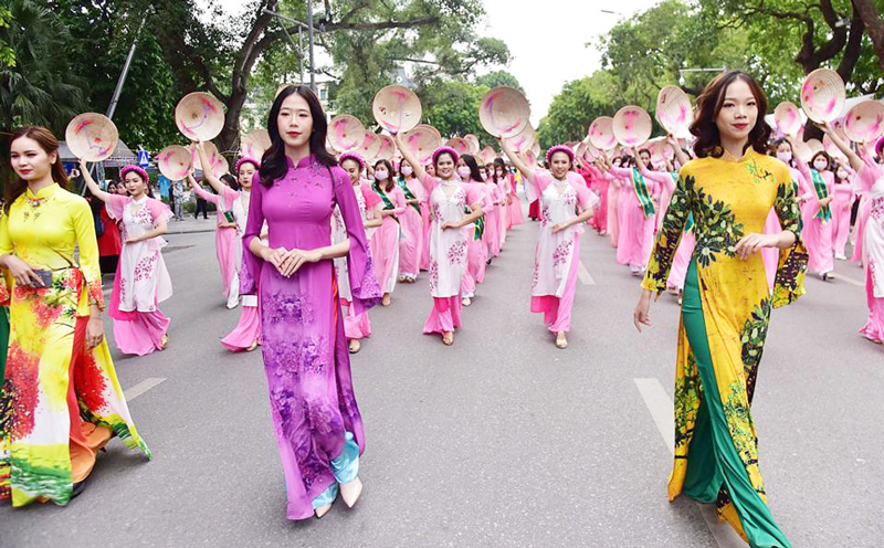 Lễ hội áo dài du lịch Hà Nội 2022 sẽ khác biệt - Ảnh 3.