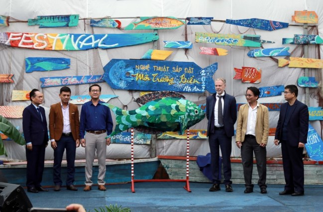 Festival Nghệ thuật sắp đặt Môi trường biển Hội An 2022 - Ảnh 1.