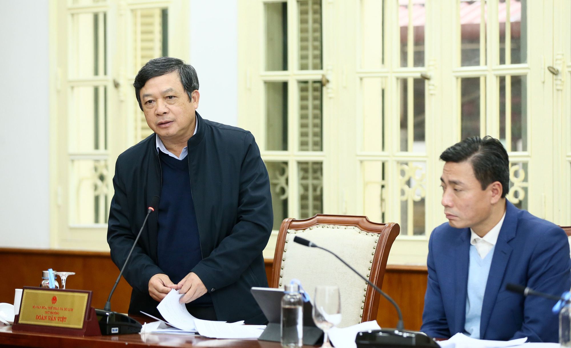Bộ trưởng Nguyễn Văn Hùng nêu 6 nhiệm vụ trong tâm khi xây dựng Chương trình quốc gia về phát triển văn hóa - Ảnh 5.