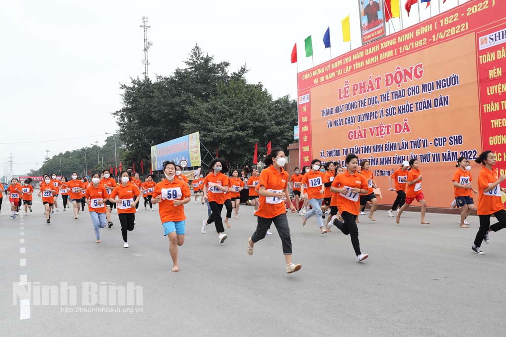 Ninh Bình: Phát động tháng hoạt động TDTT cho mọi người và Ngày chạy Olympic vì sức khỏe toàn dân - Ảnh 2.