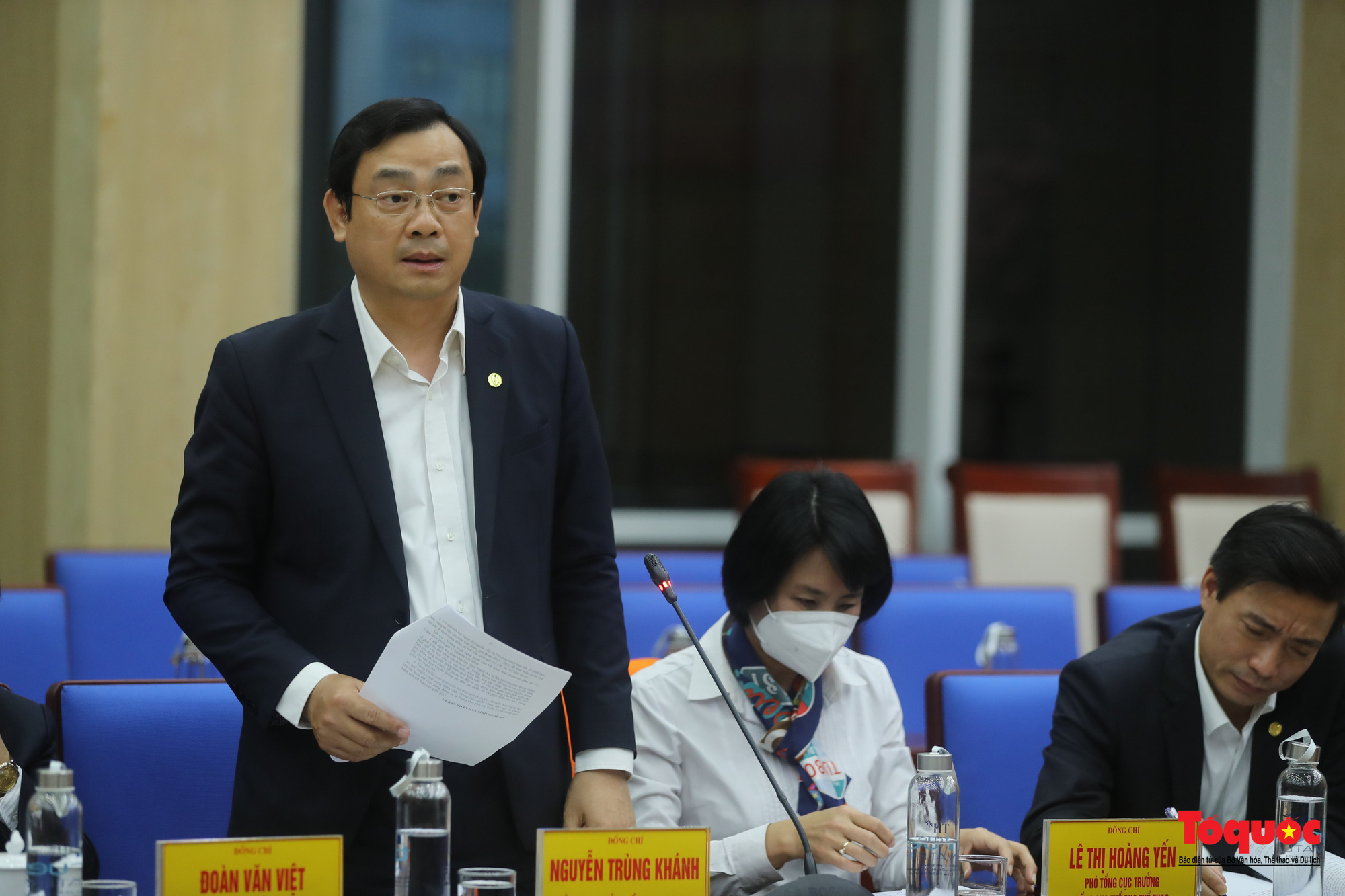 Bộ trưởng Nguyễn Văn Hùng: &quot;Phải đặt được tên gọi, viết nên câu chuyện về thương hiệu du lịch tỉnh Nghệ An&quot;  - Ảnh 5.