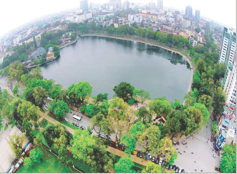 Hà Nội đề xuất chủ trương tổ chức không gian đi bộ - văn hóa khu vực hồ Thiền Quang - Ảnh 1.