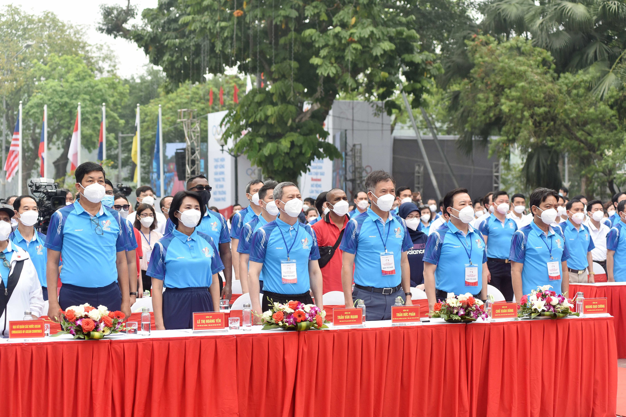 Hà Nội tổ chức Lễ phát động “Hà Nội đếm ngược 31 ngày hướng tới Đại hội Thể thao Đông Nam Á lần thứ 31” - Ảnh 1.