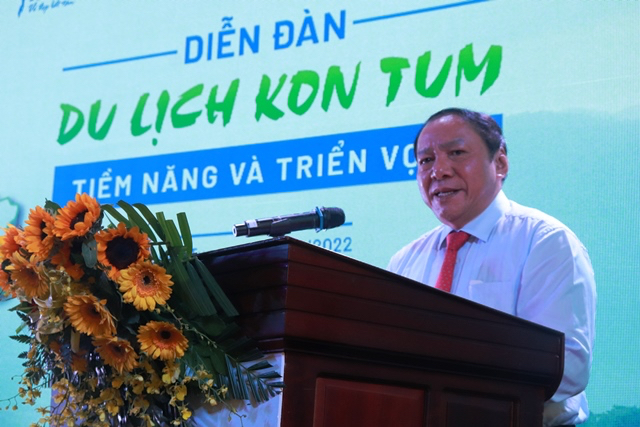 Bộ trưởng Nguyễn Văn Hùng: Các doanh nghiệp du lịch hãy đến với Kon Tum để viết nên thành công của chính mình - Ảnh 1.