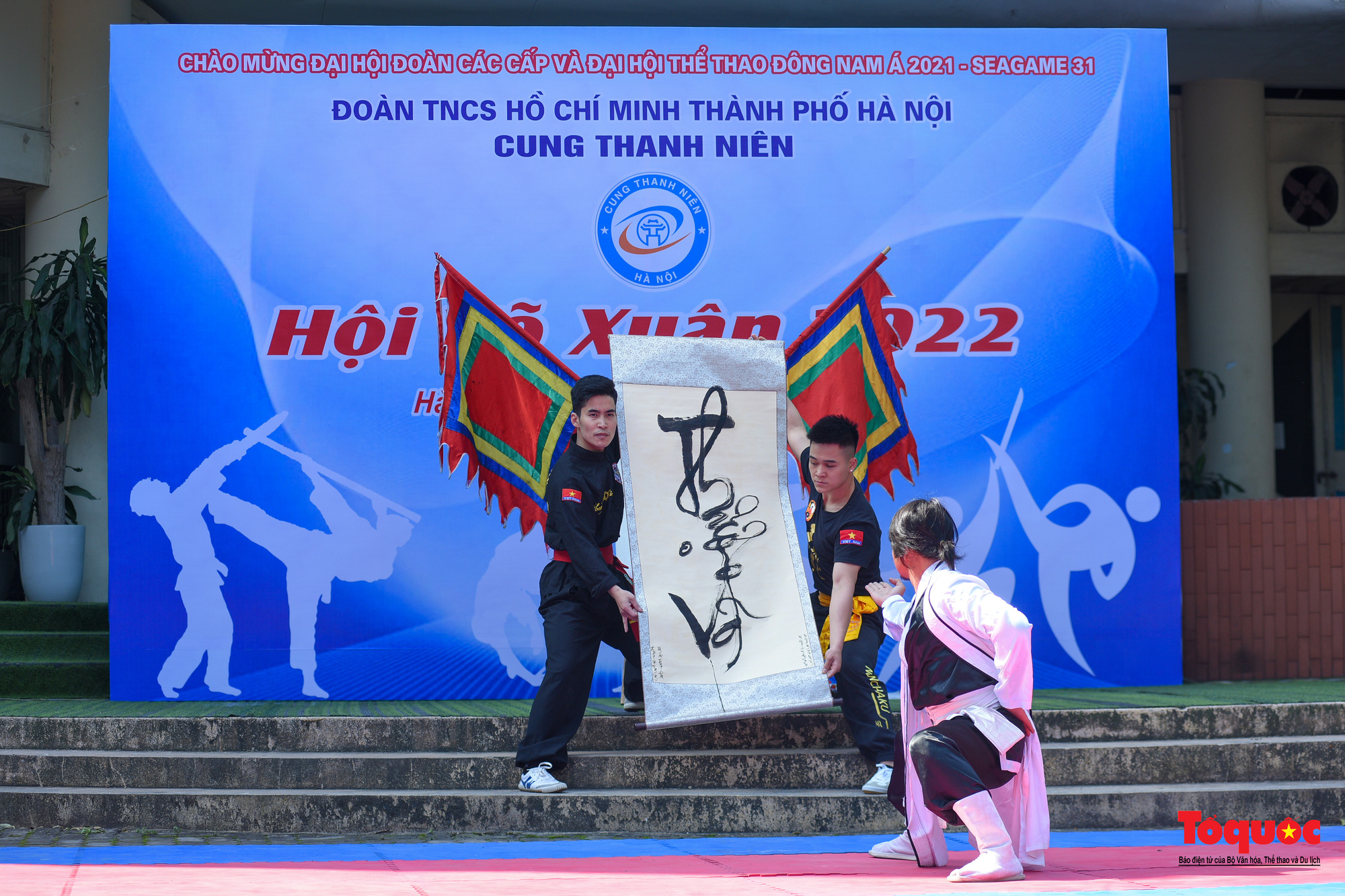 Tinh hoa võ cổ truyền Việt Nam quy tụ tại &quot; Hội võ xuân 2022&quot; - Ảnh 13.