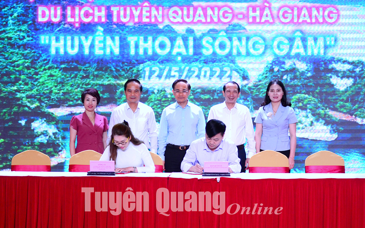 Liên kết hợp tác, phát triển sản phẩm du lịch Tuyên Quang - Hà Giang - Ảnh 1.