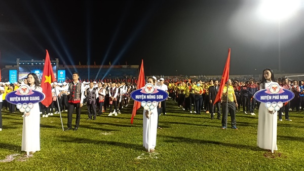 Khai mạc Đại hội TDTD tỉnh Quảng Nam lần thứ IX năm 2022 - Ảnh 2.