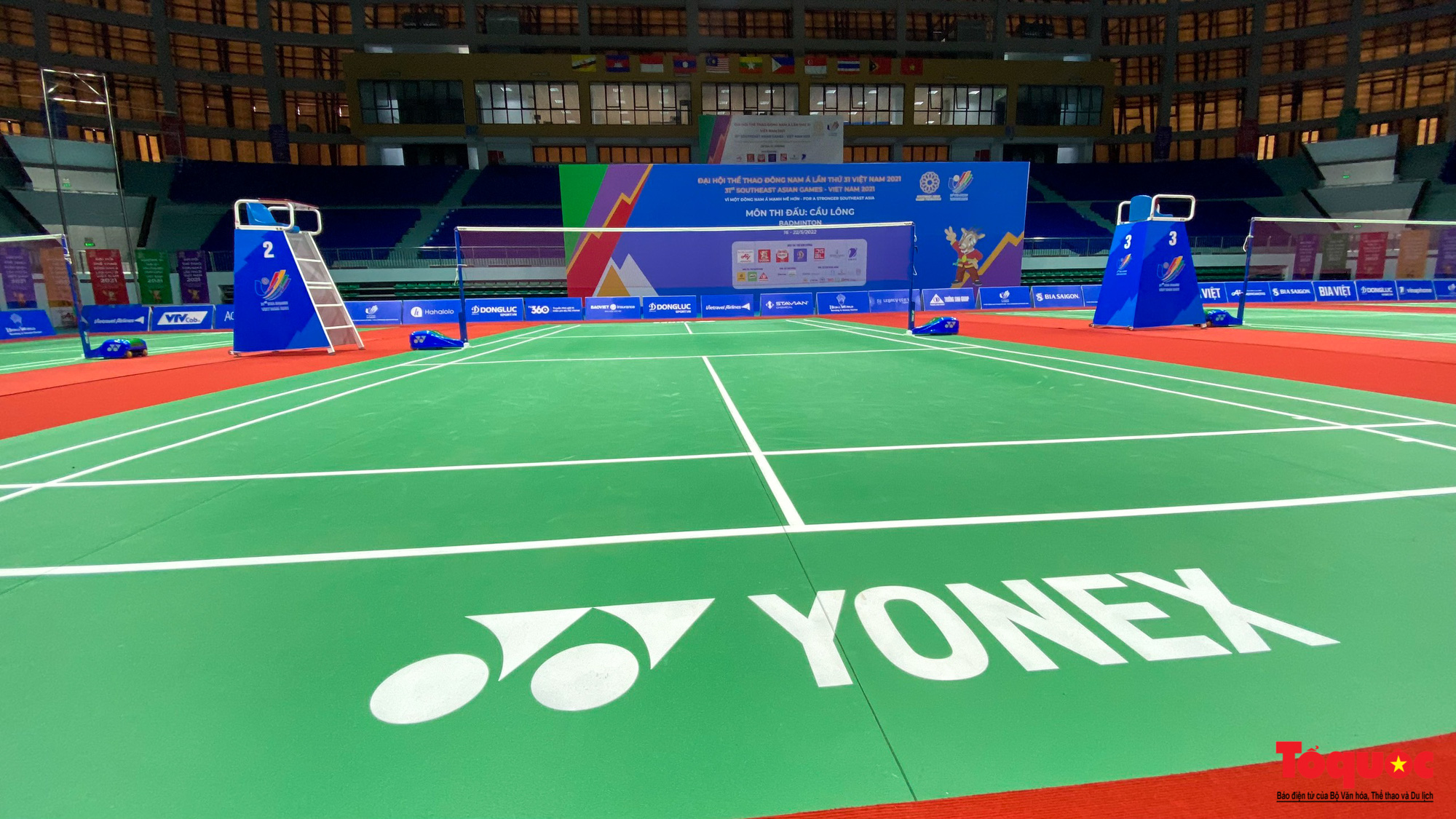 Bắc Giang: Nhà thi đấu hiện đại sẵn sàng phục vụ thi đấu cầu lông ở SEA Games 31 - Ảnh 9.