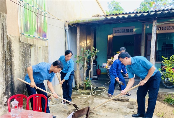 Công đoàn Bộ VHTTDL hỗ trợ xây nhà tình nghĩa tại Đông Hà, Quảng Trị - Ảnh 2.