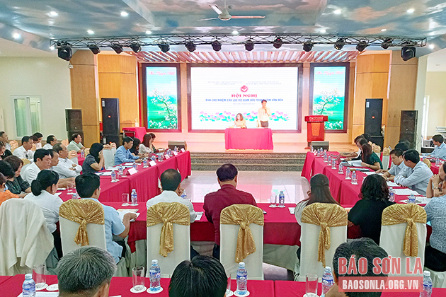 Hội nghị Ban chủ nhiệm Câu lạc bộ giám đốc Trung tâm văn hóa toàn quốc tại Sơn La - Ảnh 1.