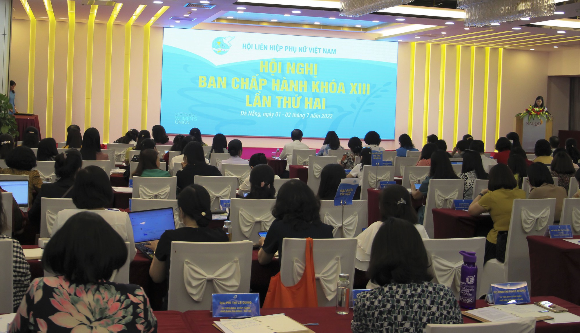 Thứ trưởng Trịnh Thị Thủy dự hội nghị lần thứ 2 Ban chấp hành Trung ương Hội Liên hiệp phụ nữ Việt Nam khóa XIII - Ảnh 1.