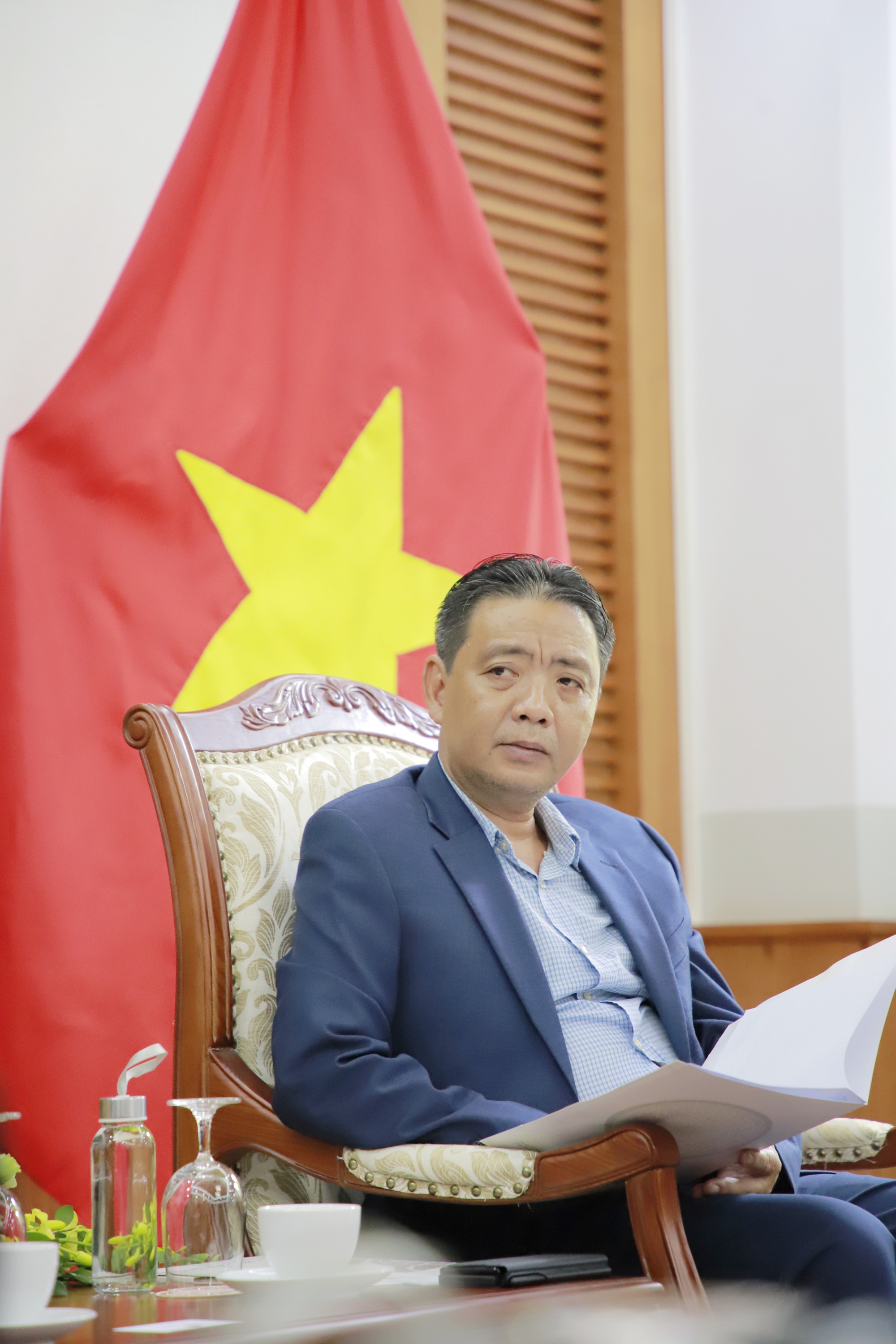 Thứ trưởng Hoàng Đạo Cương tiếp Trưởng Đại diện UNESCO tại Việt Nam - Ảnh 2.