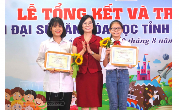 Tổng kết và trao giải cuộc thi Đại sứ Văn hóa đọc năm 2022 trên địa bàn tỉnh Thái Bình - Ảnh 1.