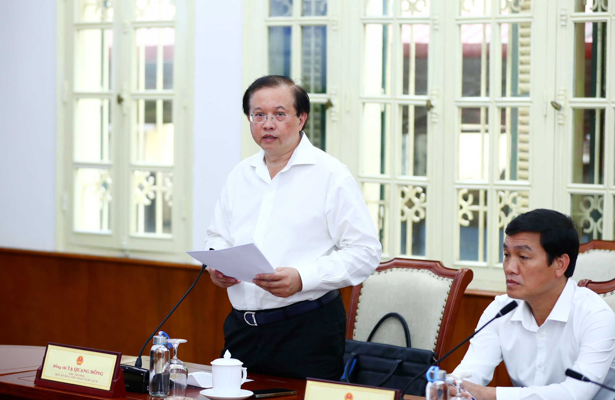 Bộ trưởng Nguyễn Văn Hùng: Luật Điện ảnh sẽ trở thành động lực khuyến khích sự phát triển của nền điện ảnh dân tộc - Ảnh 3.