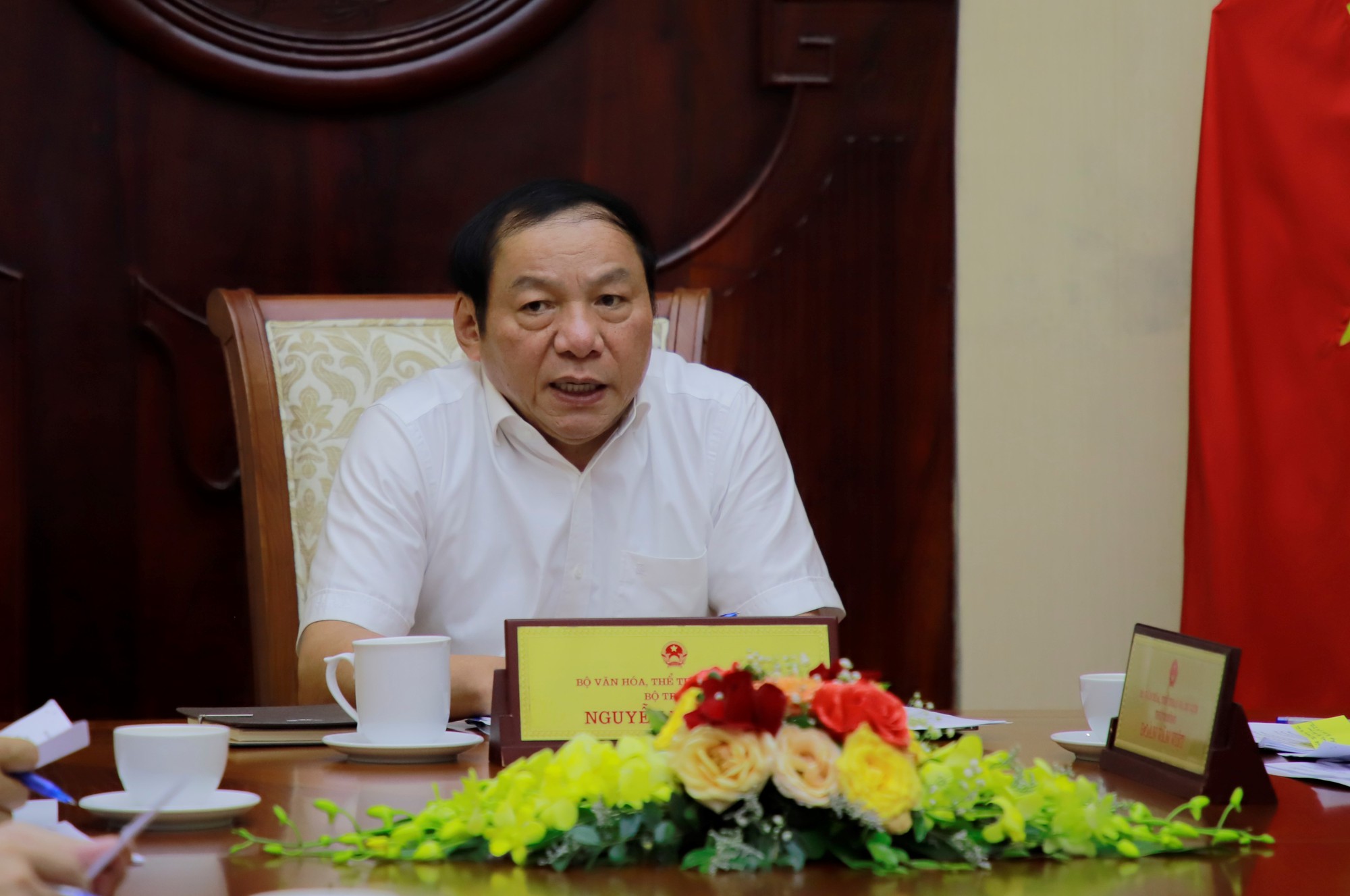 Bộ trưởng Nguyễn Văn Hùng: Rà soát tổng thể để tổ chức Hội chợ Du lịch Quốc tế TP.HCM thực sự là điểm nhấn cho phục hồi du lịch quốc tế - Ảnh 1.