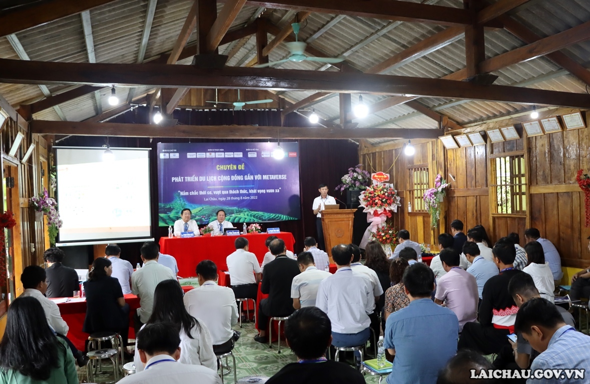 Lai Châu: Hội thảo phát triển du lịch cộng đồng gắn với Metaverse - Ảnh 2.