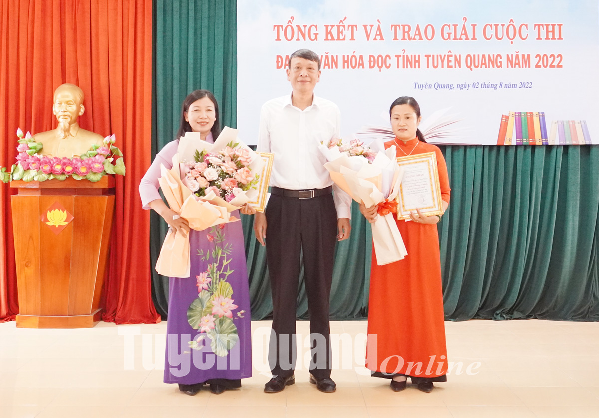 Tuyên Quang: Trao giải vòng sơ khảo cuộc thi Đại sứ văn hóa đọc - Ảnh 1.