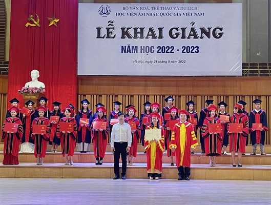 Học viện Âm nhạc Quốc gia Việt Nam bước vào một mùa ươm mầm tài năng âm nhạc mới - Ảnh 1.