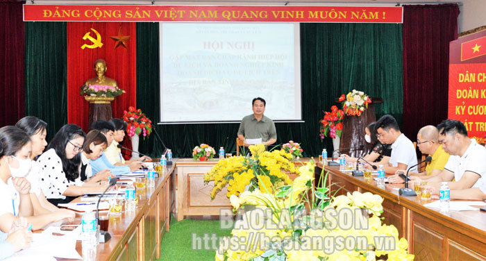 Lạng Sơn: Gặp mặt doanh nghiệp kinh doanh dịch vụ, du lịch trên địa bàn tỉnh - Ảnh 1.