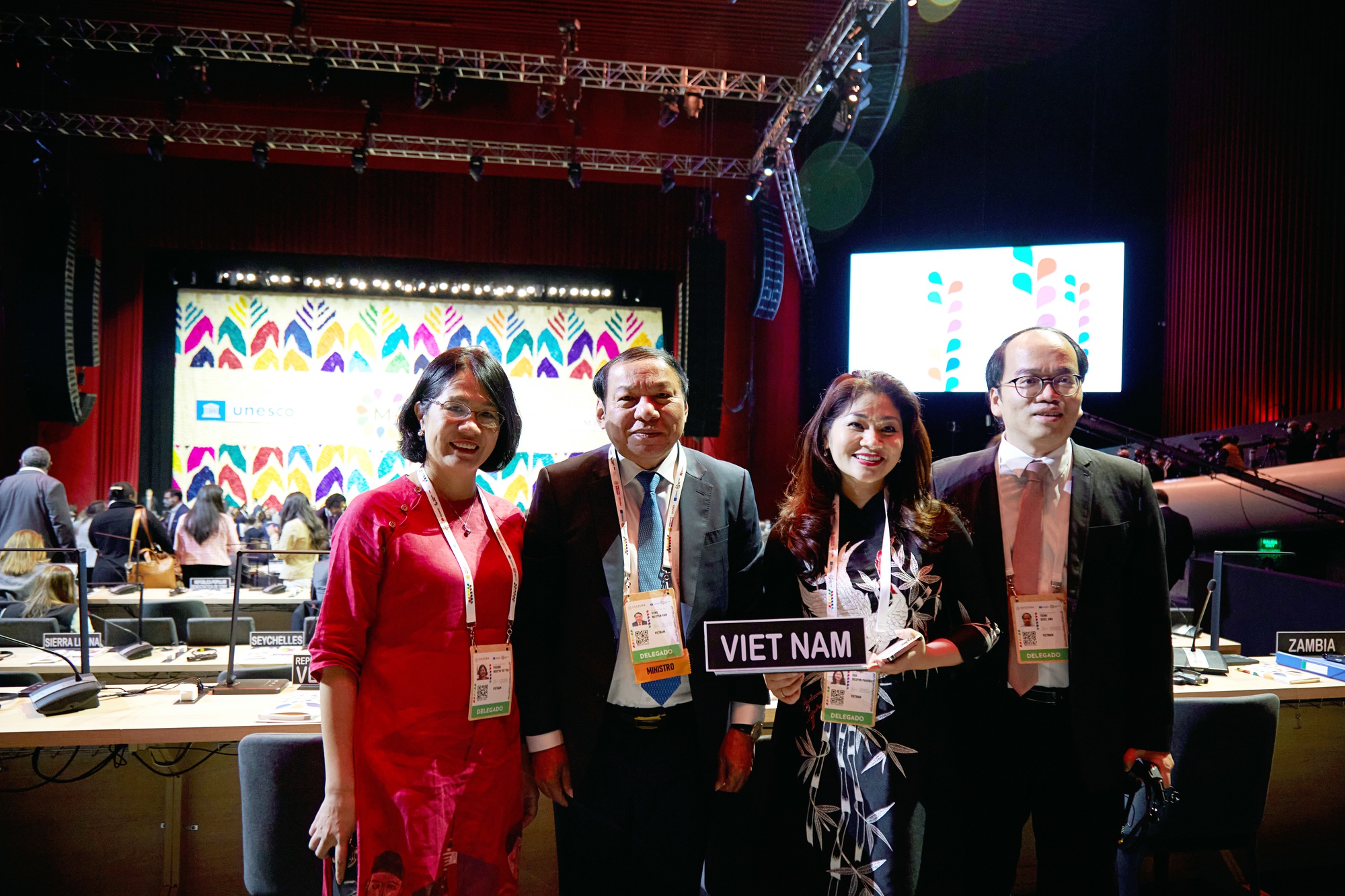 Bộ trưởng Nguyễn Văn Hùng dự Hội nghị Thế giới về Chính sách văn hóa và Phát triển bền vững - Ảnh 3.