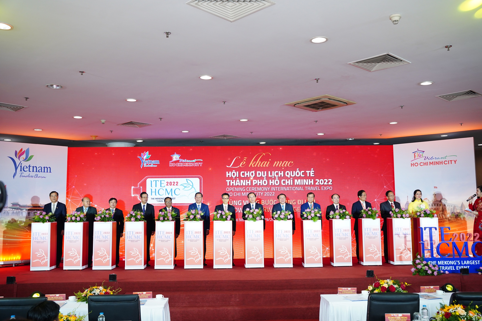 Khai mạc Hội chợ Du lịch Quốc tế TPHCM 2022 - ITE HCMC 2022 - Ảnh 1.