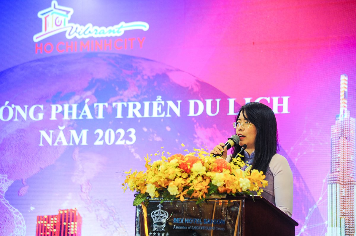 Hội nghị triển khai phương hướng nhiệm vụ trọng tâm ngành du lịch TP Hồ Chí Minh năm 2023  - Ảnh 2.