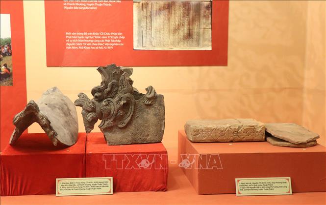 Triển lãm trưng bày chuyên đề 'Di sản văn hóa Phật giáo tỉnh Bắc Ninh' - Ảnh 2.