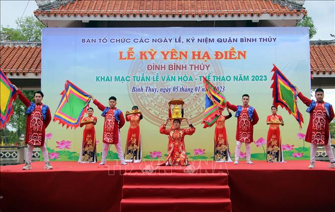 Cần Thơ: Khai mạc Lễ hội Kỳ Yên Hạ điền đình Bình Thủy - Ảnh 2.