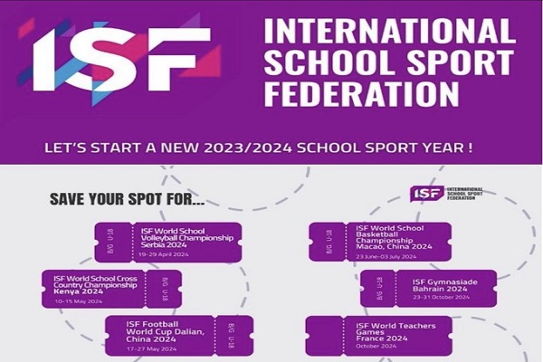 Liên đoàn Thể thao Trường học Quốc tế công bố lịch thi đấu của 6 giải đấu năm 2023-2024 - Ảnh 1.