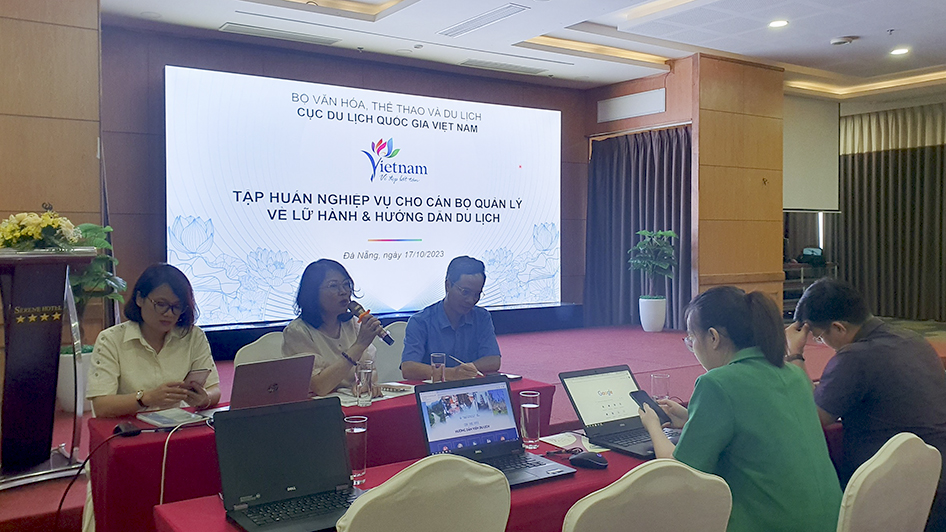 Cục Du lịch Quốc gia Việt Nam tập huấn nghiệp vụ thẩm định cấp giấy phép kinh doanh dịch vụ lữ hành và cấp thẻ hướng dẫn viên du lịch - Ảnh 3.