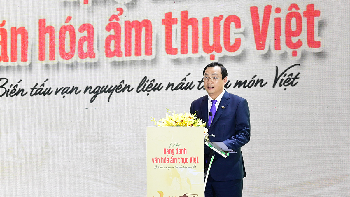Cục trưởng Nguyễn Trùng Khánh: Cục Du lịch Quốc gia Việt Nam sẽ luôn đồng hành xây dựng và quảng bá thương hiệu ẩm thực Việt - Ảnh 3.