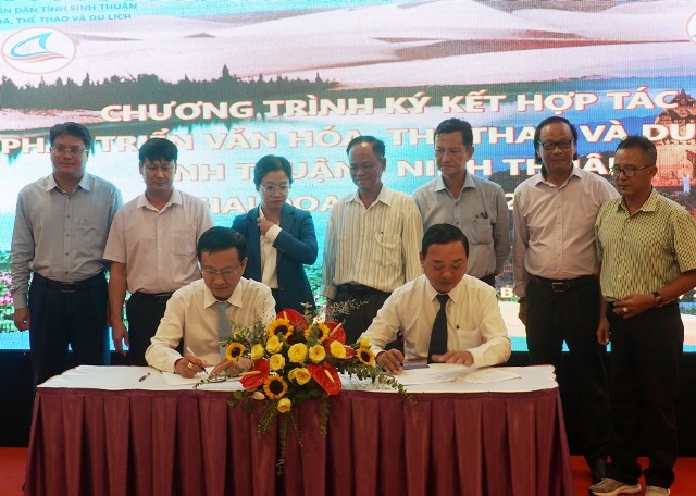 Hợp tác phát triển văn hóa, thể thao và du lịch Bình Thuận - Ninh Thuận - Ảnh 3.