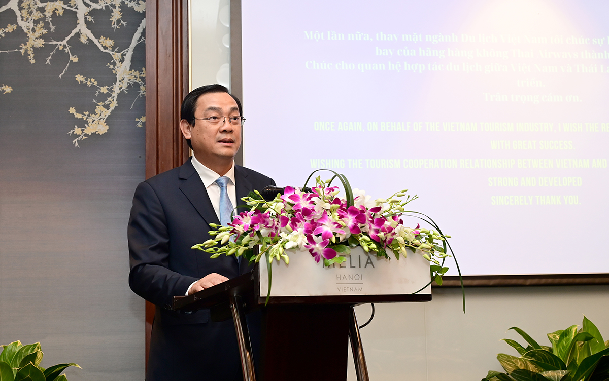 Cục trưởng Nguyễn Trùng Khánh: Thai Airways khôi phục đường bay đến Việt Nam có ý nghĩa quan trọng thúc đẩy tăng trưởng kinh tế, du lịch hai nước - Ảnh 3.