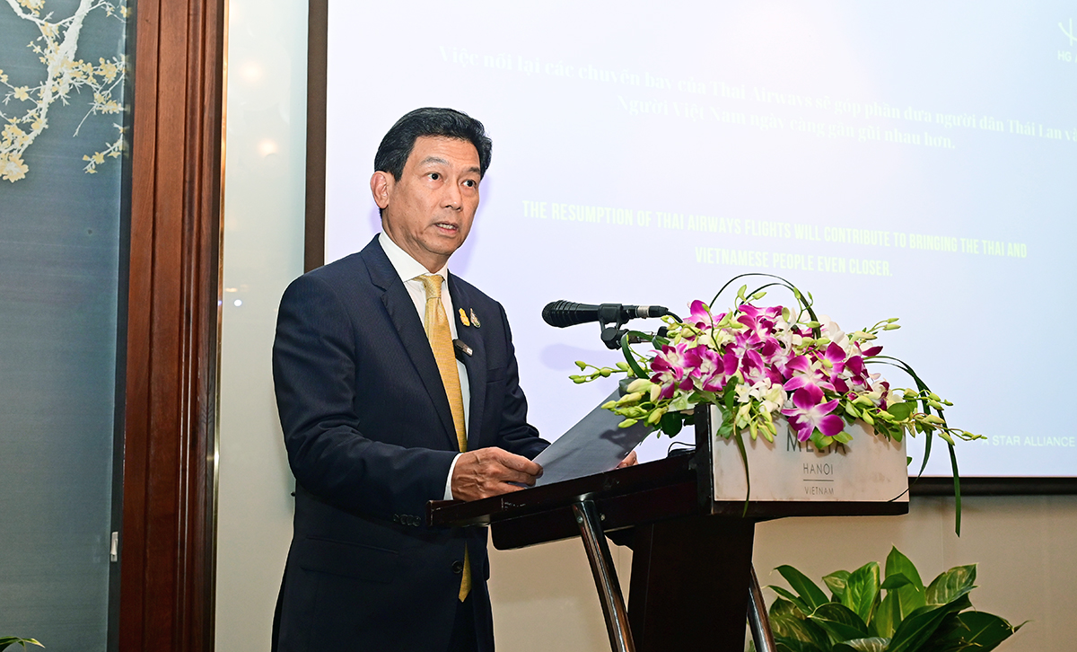 Cục trưởng Nguyễn Trùng Khánh: Thai Airways khôi phục đường bay đến Việt Nam có ý nghĩa quan trọng thúc đẩy tăng trưởng kinh tế, du lịch hai nước - Ảnh 2.