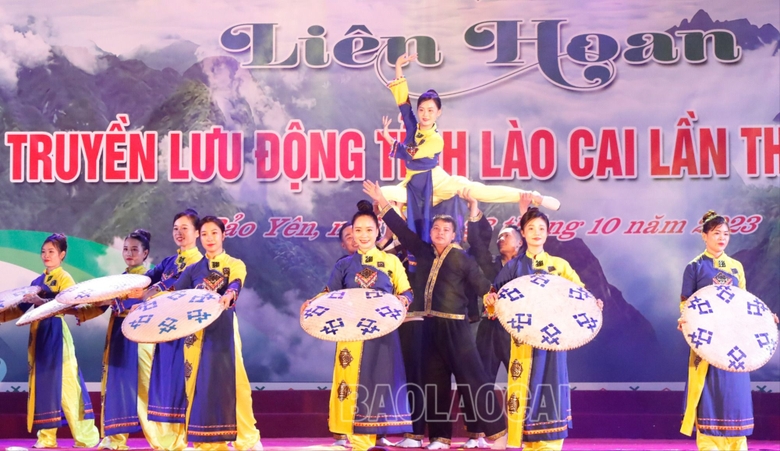 Khai mạc Liên hoan tuyên truyền lưu động tỉnh Lào Cai năm 2023 - Ảnh 9.